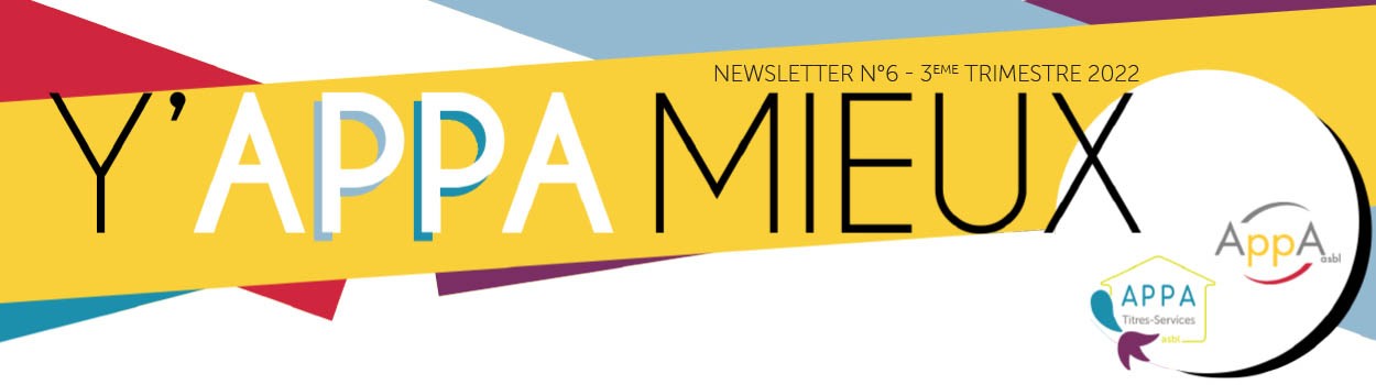 Sixième épisode de la newsletter Y'APPA mieux