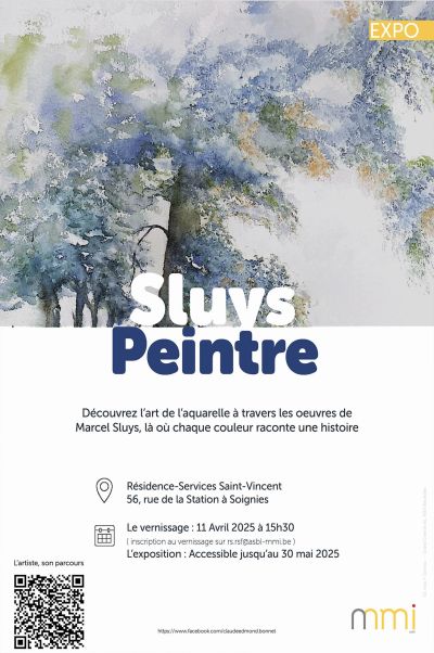 L'art de l'aquarelle de Sluys exposé à la RSSV - Paragraphe 2 - Image 0