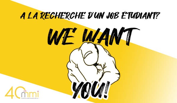 A la recherche d’un job étudiant ? Rejoins la MMI cet été!