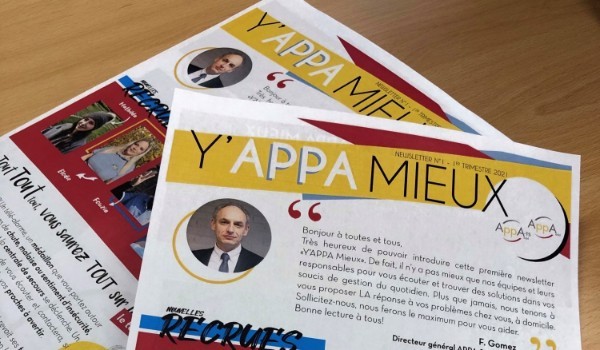 Newsletter Y'APPA mieux